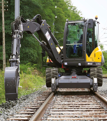 KINGRAIL للسكك الحديدية لمركبات الطرق 200 طن تحميل المحور ISO شهادة