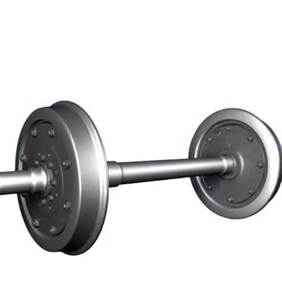 شراء أجزاء الفولاذ المقاوم للصدأ AAR السكك الحديدية مجموعة عجلات لعربة الرافعة online manufacture