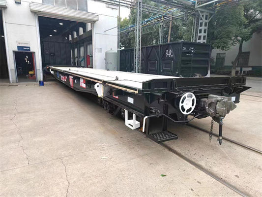 شراء 38T عربة شحن للسكك الحديدية عربة سكك حديدية لخلاط الخرسانة online manufacture