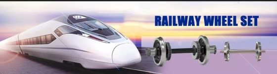 شراء مجموعة كاملة من عجلات السكك الحديدية المصنعة مع الفرامل مثالية في السوق online manufacture