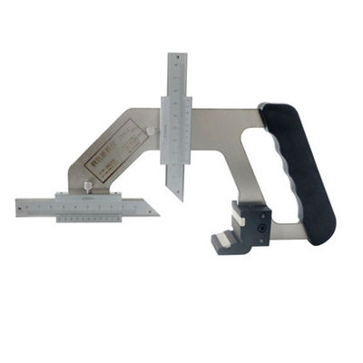 شراء معدات قياس مسار السكك الحديدية الميكانيكية ، مقياس قياس ارتداء السكك الحديدية Kingrail ODM online manufacture