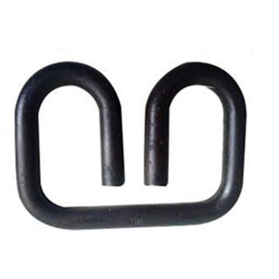 Railroad Elastic Rail Clips E Type W Type 47HRC 42HRC Hardness 55Si2Mn Material