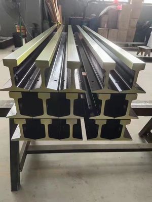 ASTM A759 معيار الصلب كرين السكك الحديدية 175 رطل / ياردة ISO معتمد