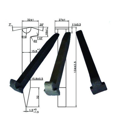Q235 A Steel Grade 4.8 6.8 8.8 10.9 برغي لولبي من أجل خشب النائم