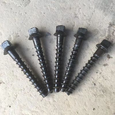 نائمة مسامير الأخشاب OEM السكك الحديدية المسمار سبايك الكربون الصلب المجلفن الفولاذ المقاوم للصدأ المسمار