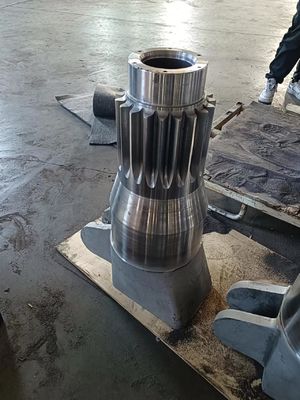 الصف 7 والعتاد Hobbing الانتهاء 0.8 الدقة الصب بالقطع 42CrMo مادة 160 كجم