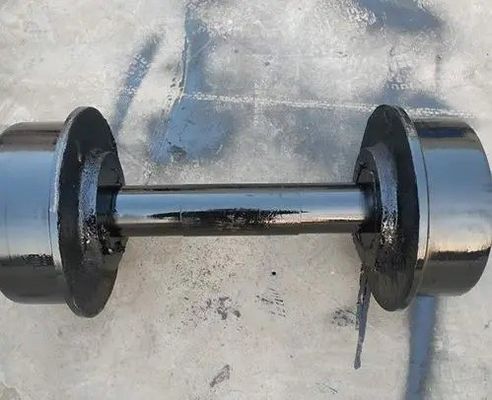 مجموعة عجلات سكة حديد 450 مم للقاطرة الكهربائية منجم بسعة تحميل تتراوح من 1 إلى 25 طنًا