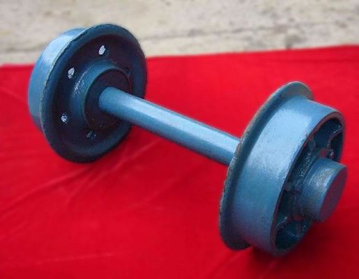 تعيين عجلة السكك الحديدية التعدين شفة مزدوجة مزورة شهادة ISO