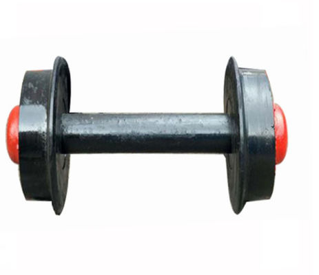 مجموعة عجلات السكك الحديدية OEM ، عجلات السكك الحديدية شاحنة عجلات الحديد الزهر 350mm 300mm الحجم