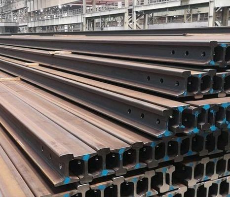 Arema 115re Steel Track Rail 12m 136lb لصيانة وبناء مسار السكك الحديدية