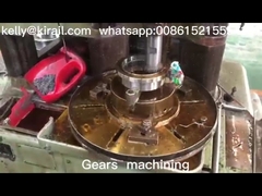 Forging Pressure Steel Rail Wheels 42CrMo 4140 60E Material OEM  gears machining