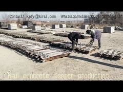 AREMA 136lb 136RE TR68 سكة حديدية للبيع