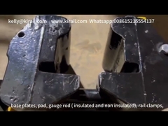 مشابك سوداء للسكك الحر من الخث