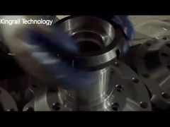 فحص عجلات السكك الحديدية وشفاهها باستخدام الصواميل