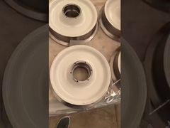 عجلات السكك الحديدية الفولاذية مع حماية الطلاء